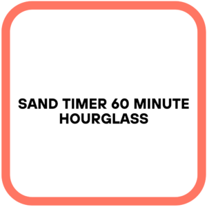 Sand Timer 60 Minute Hourglass