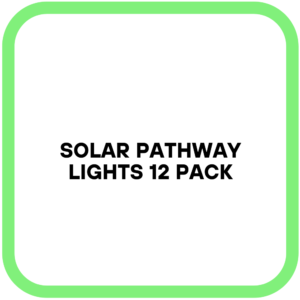 Solar Pathway Lights 12 Pack