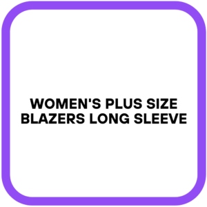 Women's Plus Size Blazers Long Sleeve