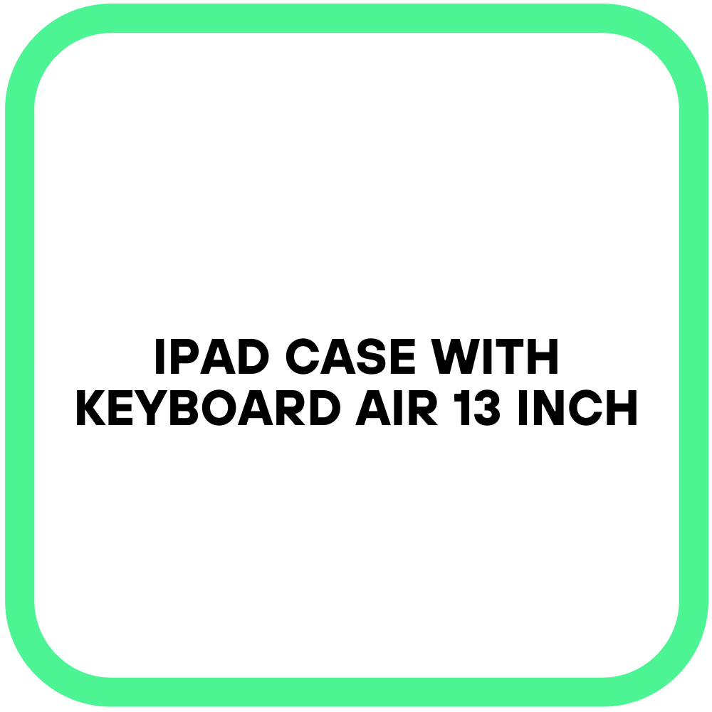 iPad Case with Keyboard Air 13 inch
