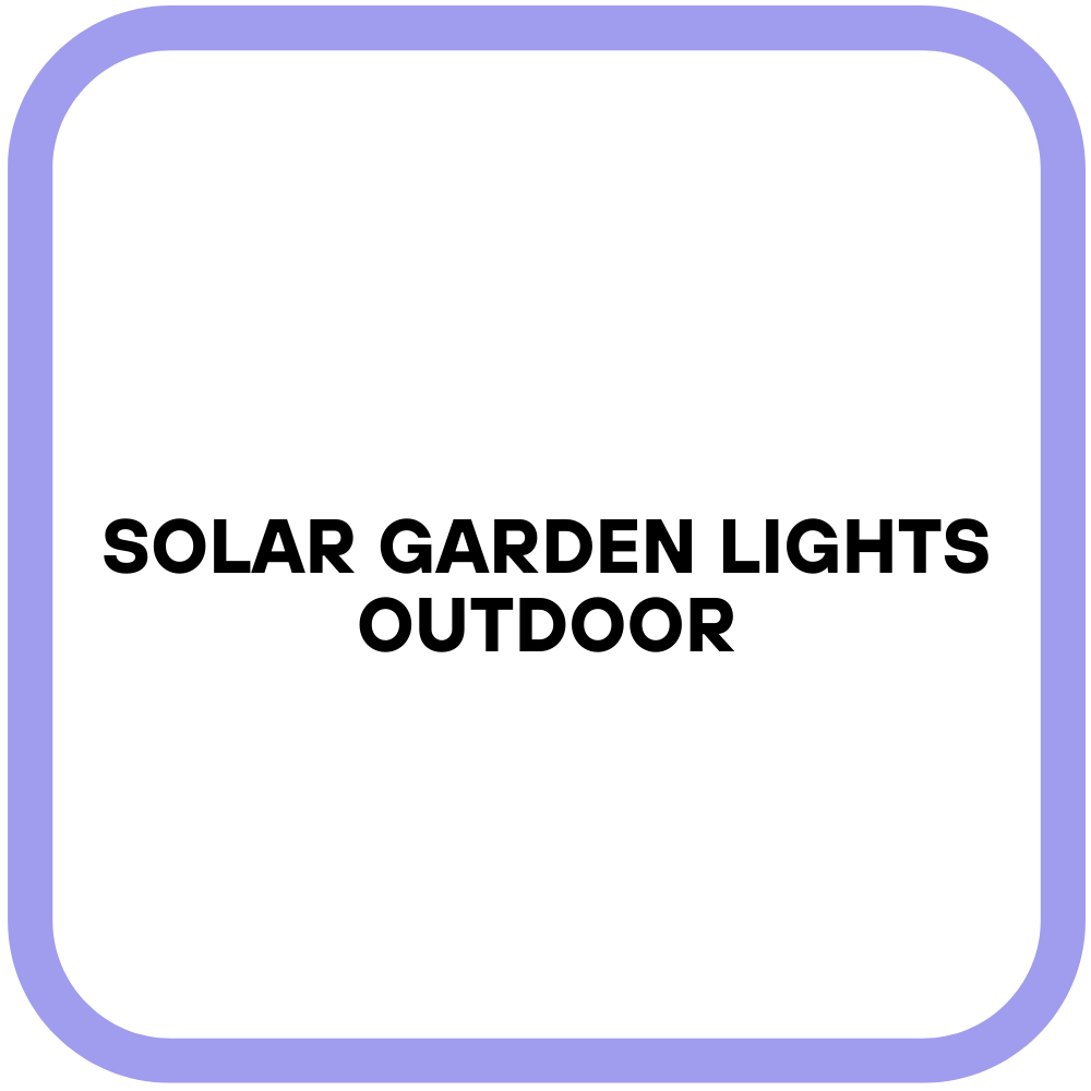 Solar Garden Lights Outdoor