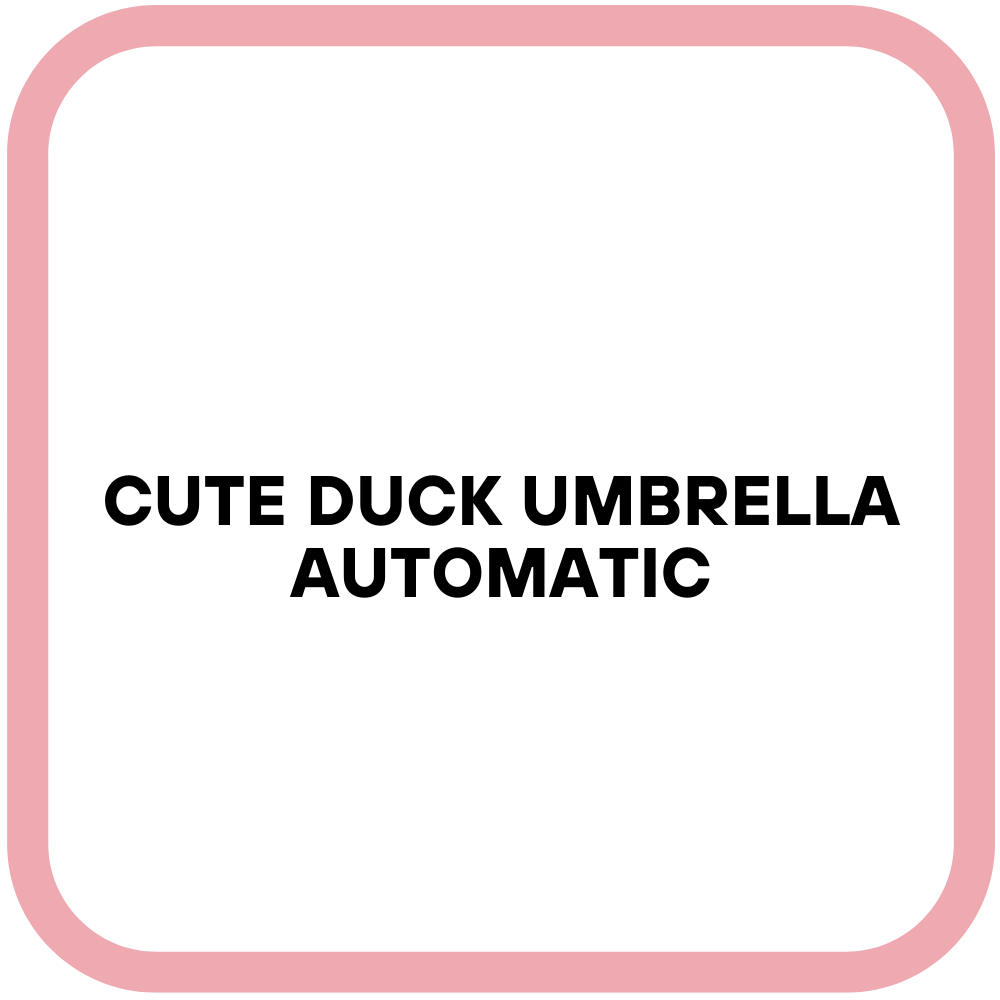 Cute Duck Umbrella Automatic