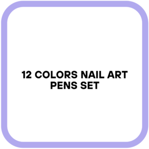 12 Colors Nail Art Pens Set