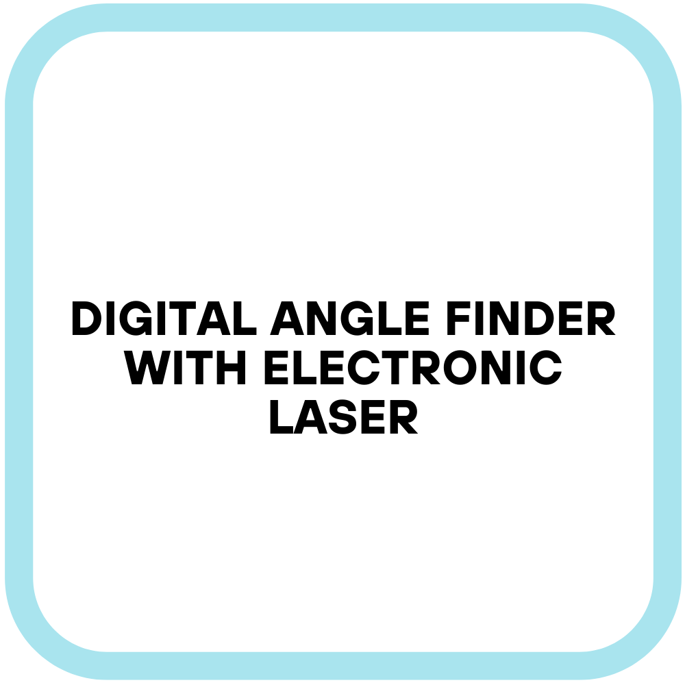 Digital Angle Finder with Electronic Laser