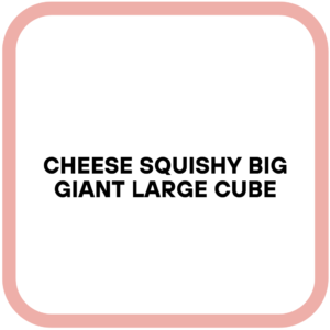 Cheese Squishy Big Giant Large Cube