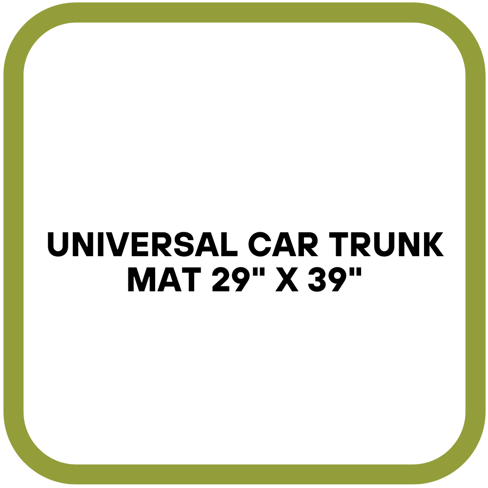 Universal Car Trunk Mat 29" x 39"