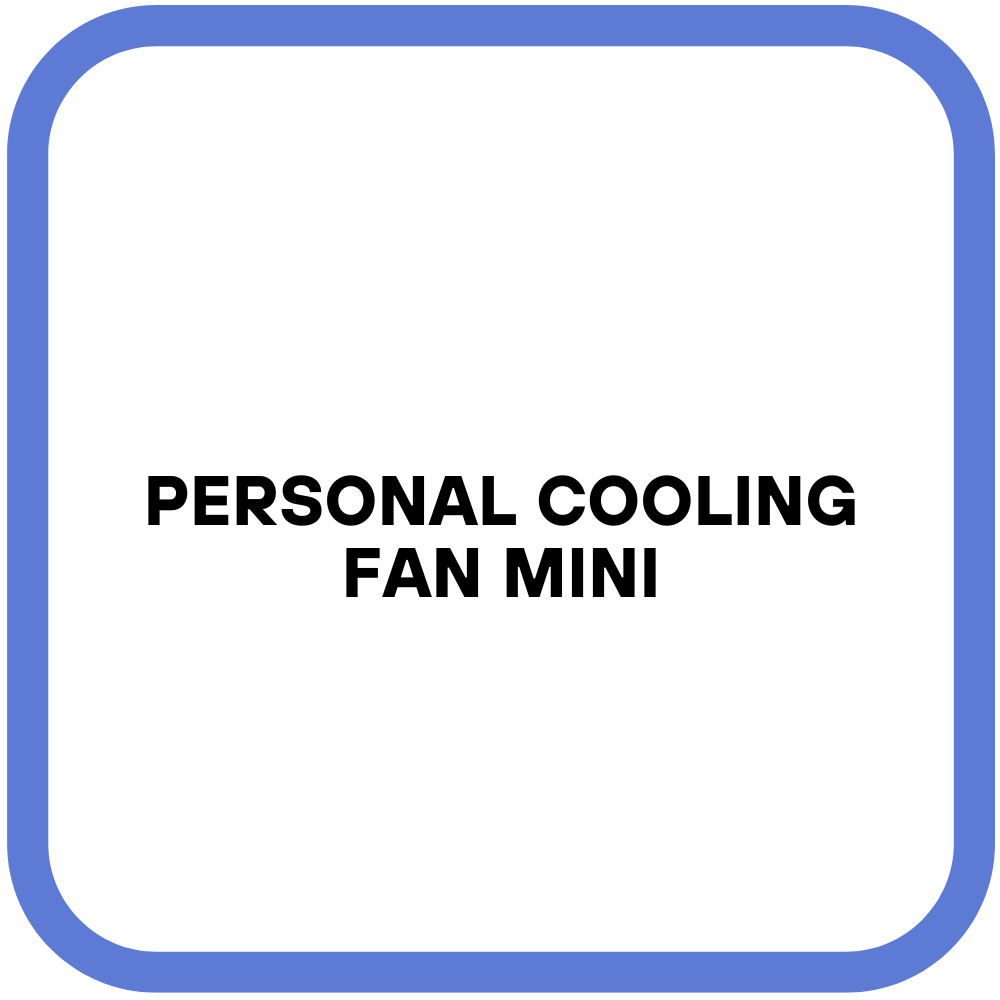 Personal cooling fan mini