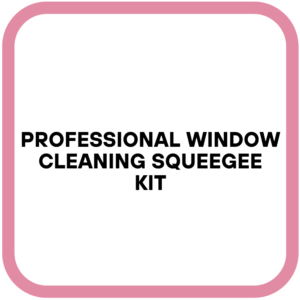Professional Window Cleaning Squeegee Kit