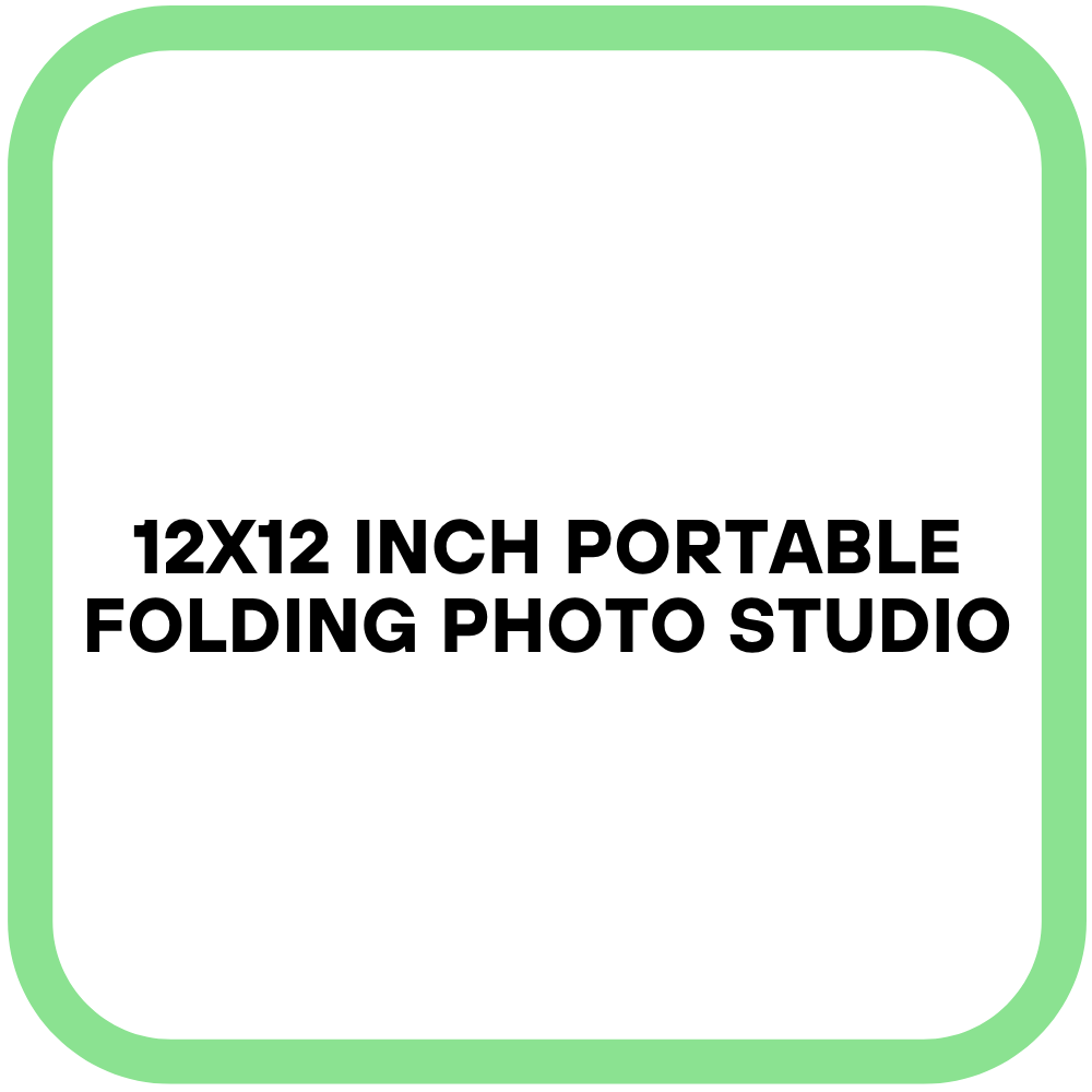 12x12 Inch Portable Folding Photo Studio