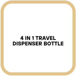 4 in 1 Travel Dispenser Bottle