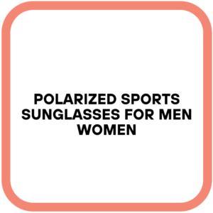 Polarized Sports Sunglasses for Men Women