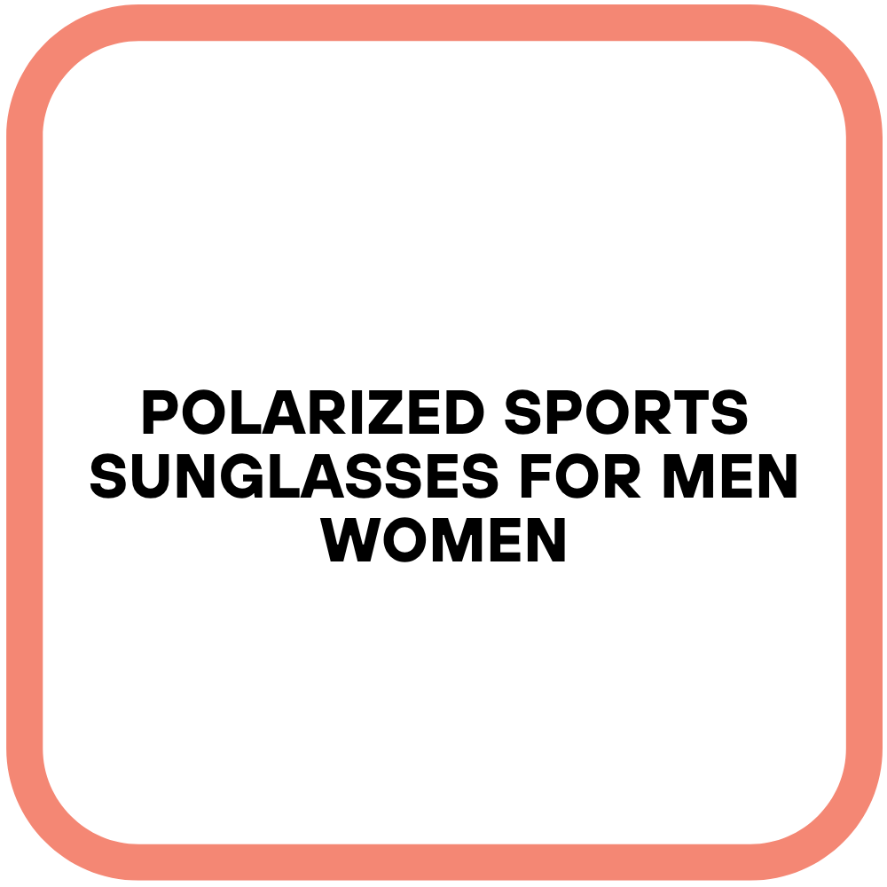 Polarized Sports Sunglasses for Men Women