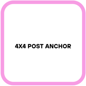 4x4 Post Anchor