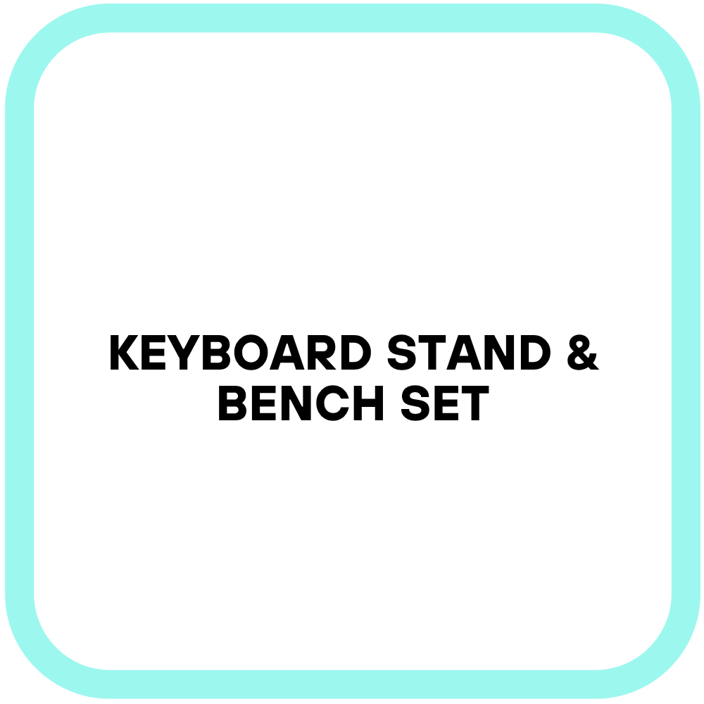 Keyboard Stand & Bench Set