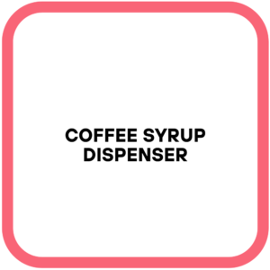 Coffee Syrup Dispenser