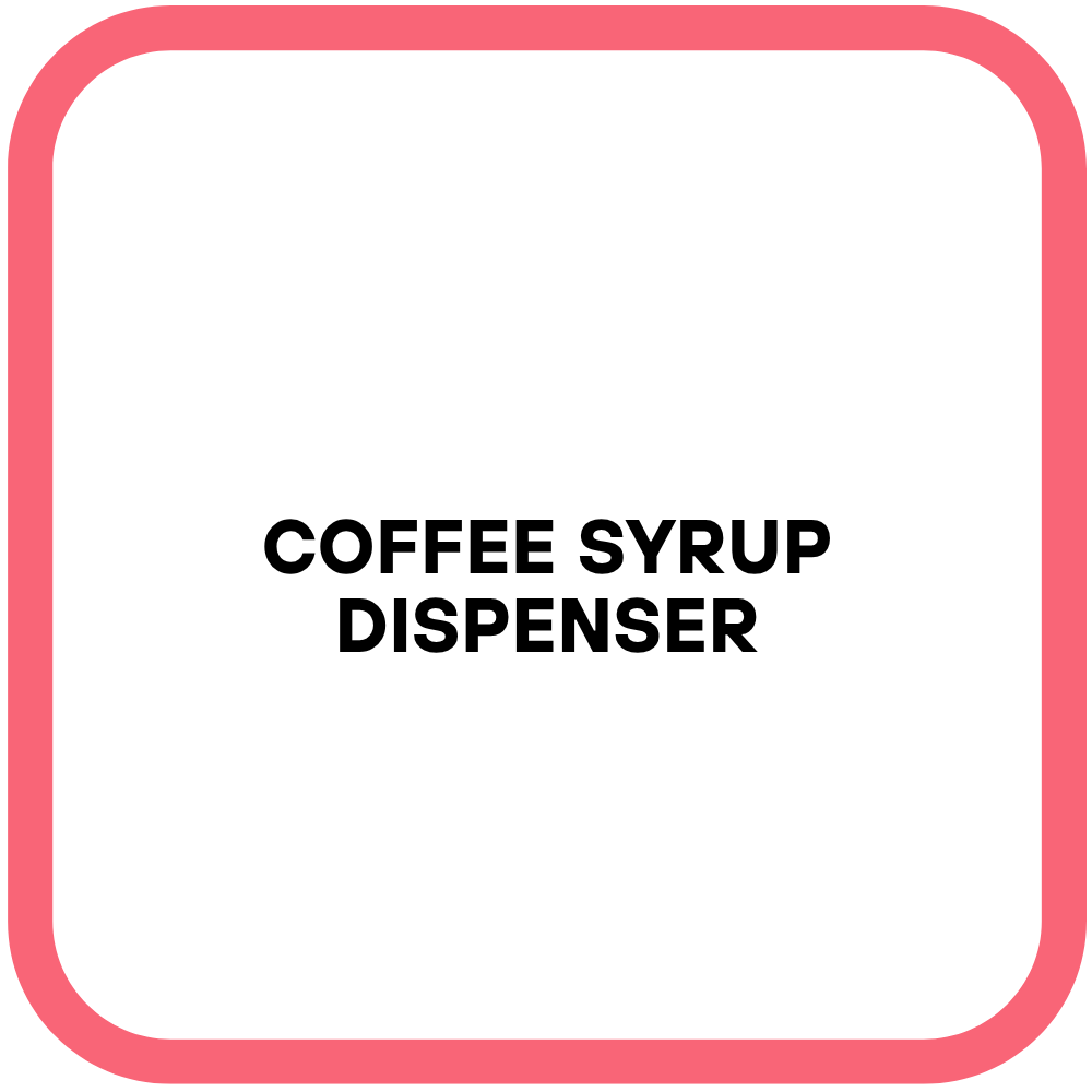 Coffee Syrup Dispenser