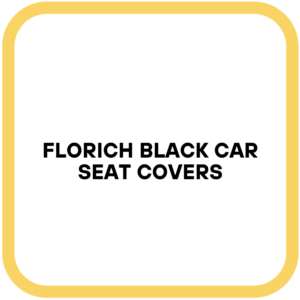 FLORICH Black Car Seat Covers