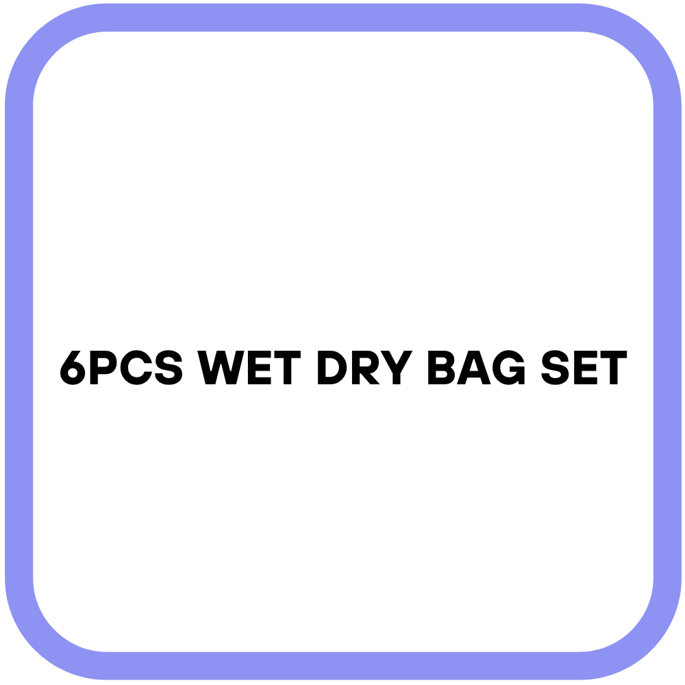 6PCS Wet Dry Bag Set