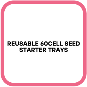 Reusable 60Cell Seed Starter Trays
