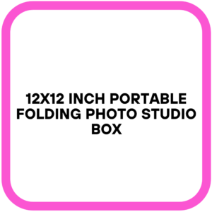 12x12 Inch Portable Folding Photo Studio Box