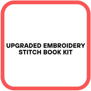 Upgraded Embroidery Stitch Book Kit