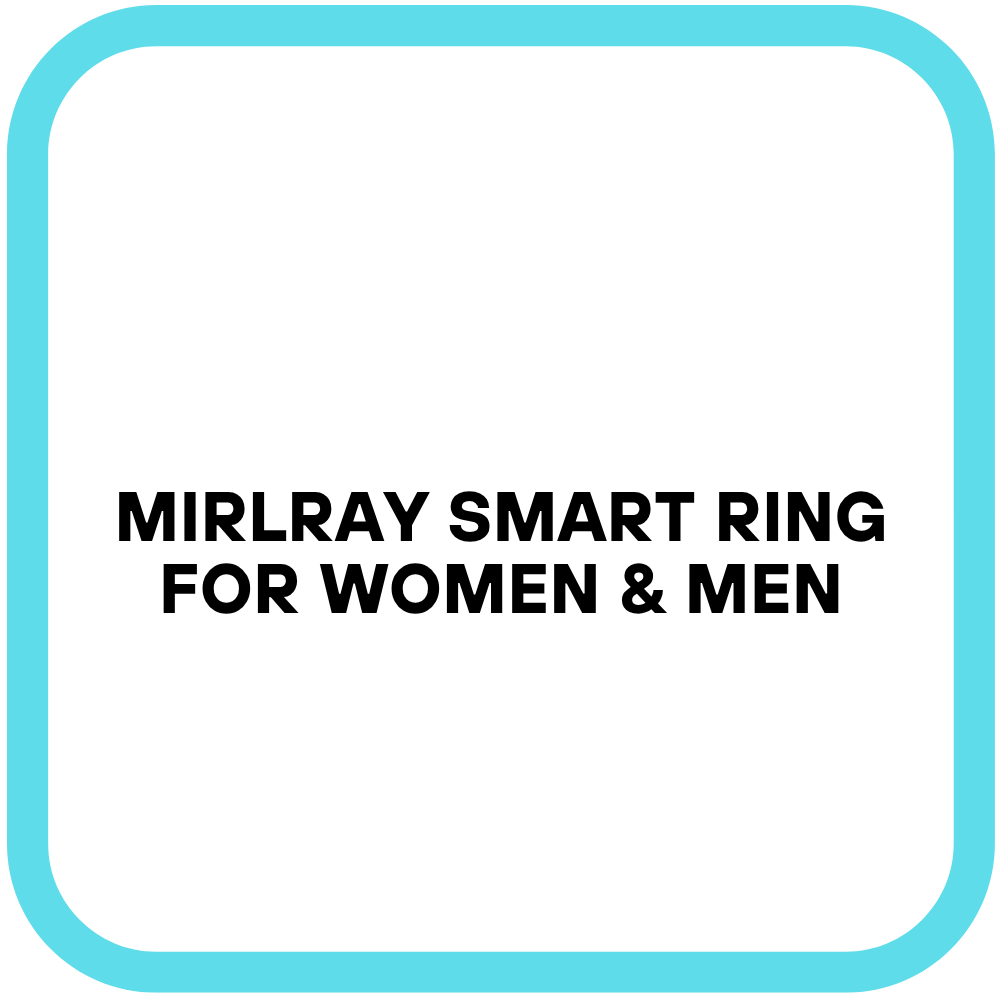 Mirlray Smart Ring for Women & Men