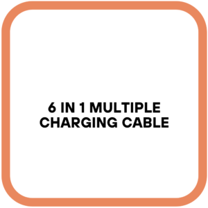 6 in 1 Multiple Charging Cable
