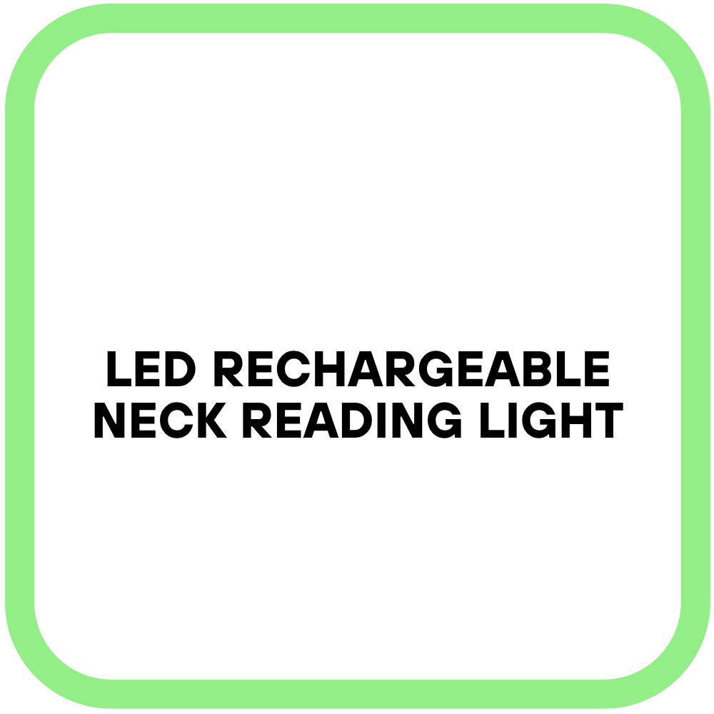 LED Rechargeable Neck Reading Light