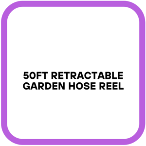 50ft Retractable Garden Hose Reel