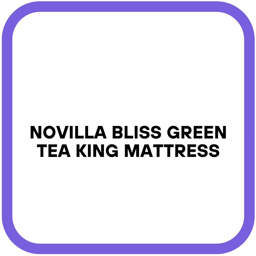Novilla Bliss Green Tea King Mattress