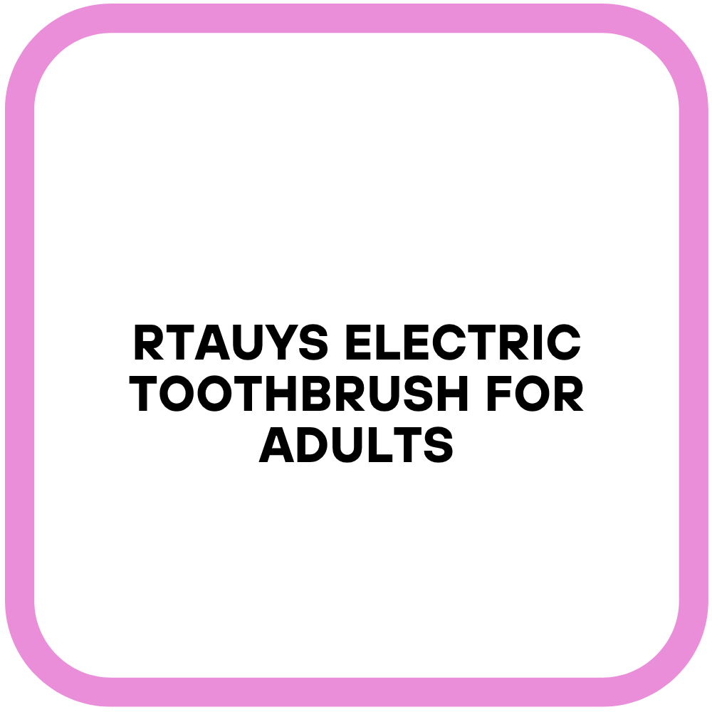 Rtauys Electric Toothbrush for Adults