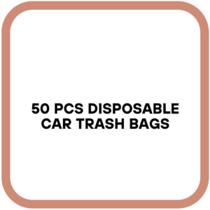 50 PCS Disposable Car Trash Bags