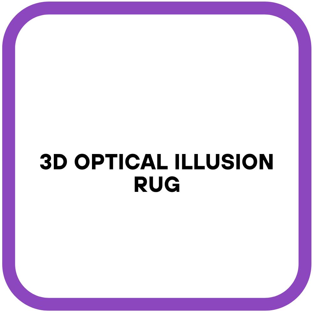 3D Optical Illusion Rug