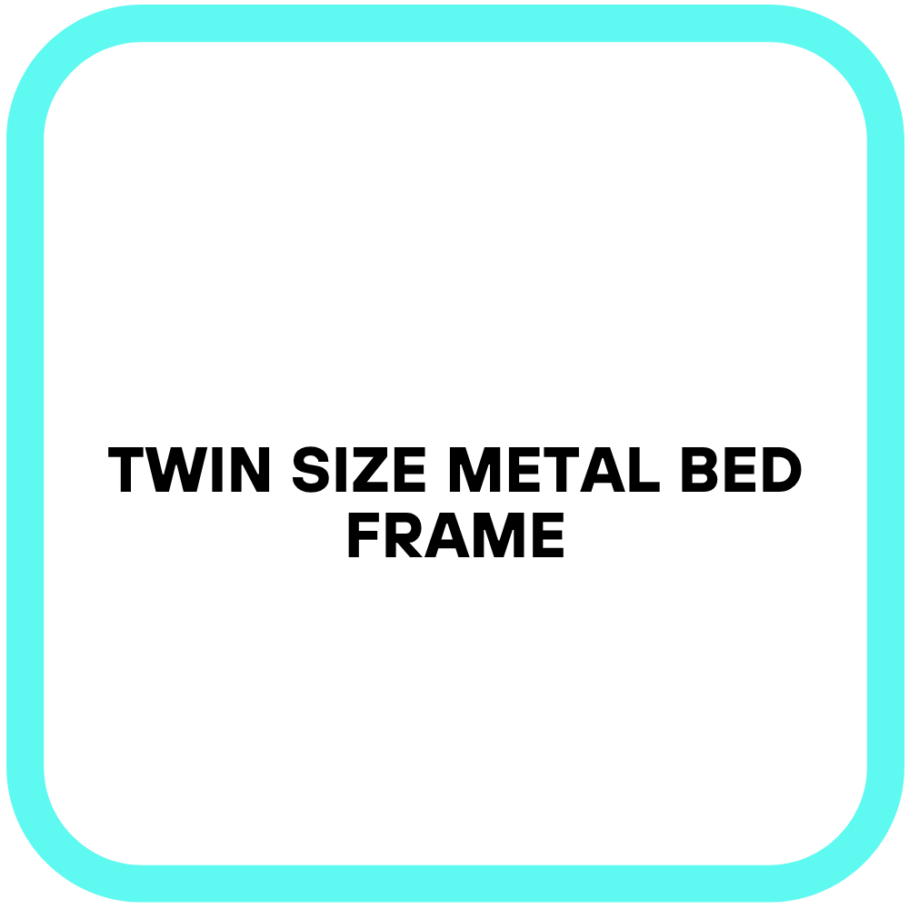 Twin Size Metal Bed Frame