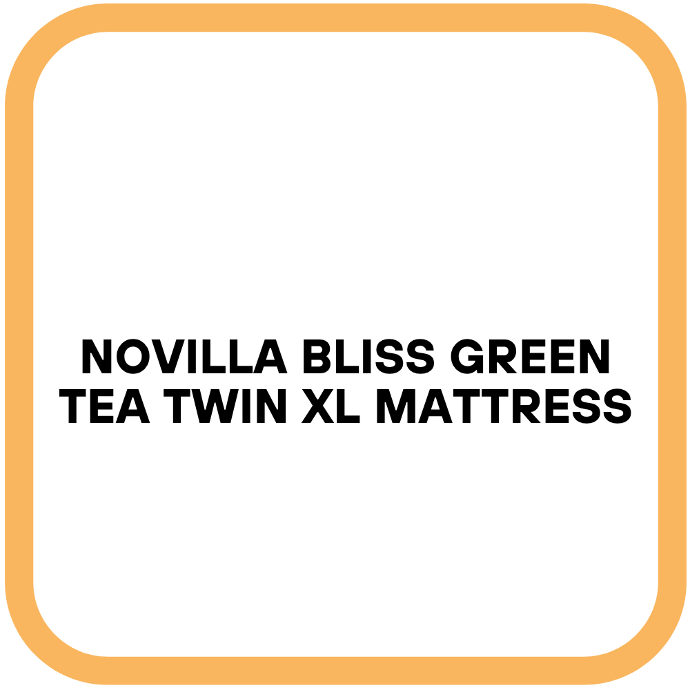 Novilla Bliss Green Tea Twin XL Mattress