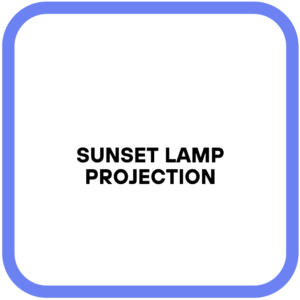 Sunset Lamp Projection