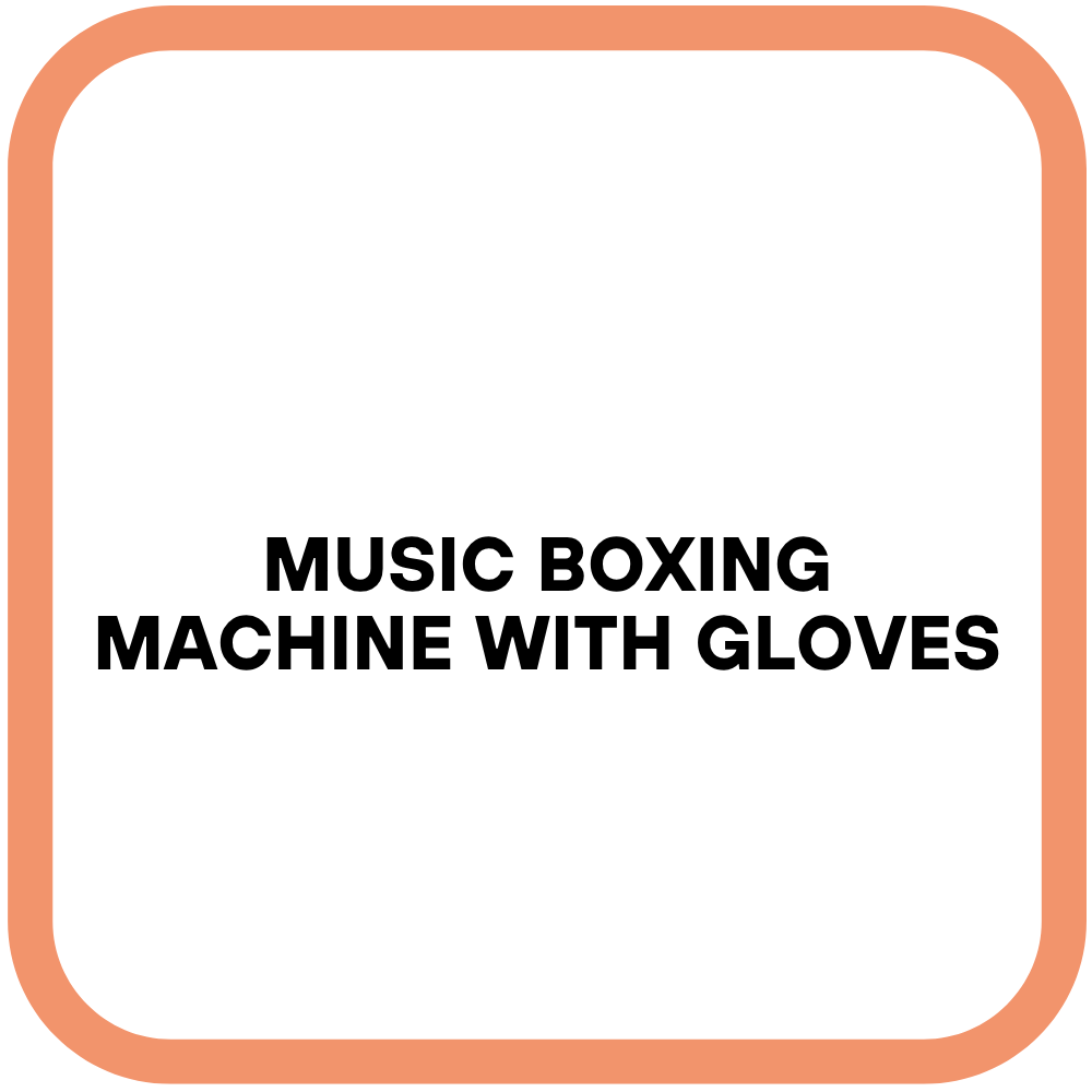 Music Boxing Machine with Gloves