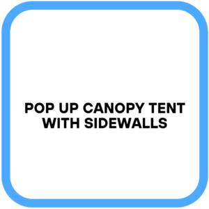 Pop Up Canopy Tent with Sidewalls