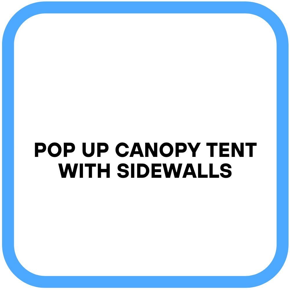 Pop Up Canopy Tent with Sidewalls