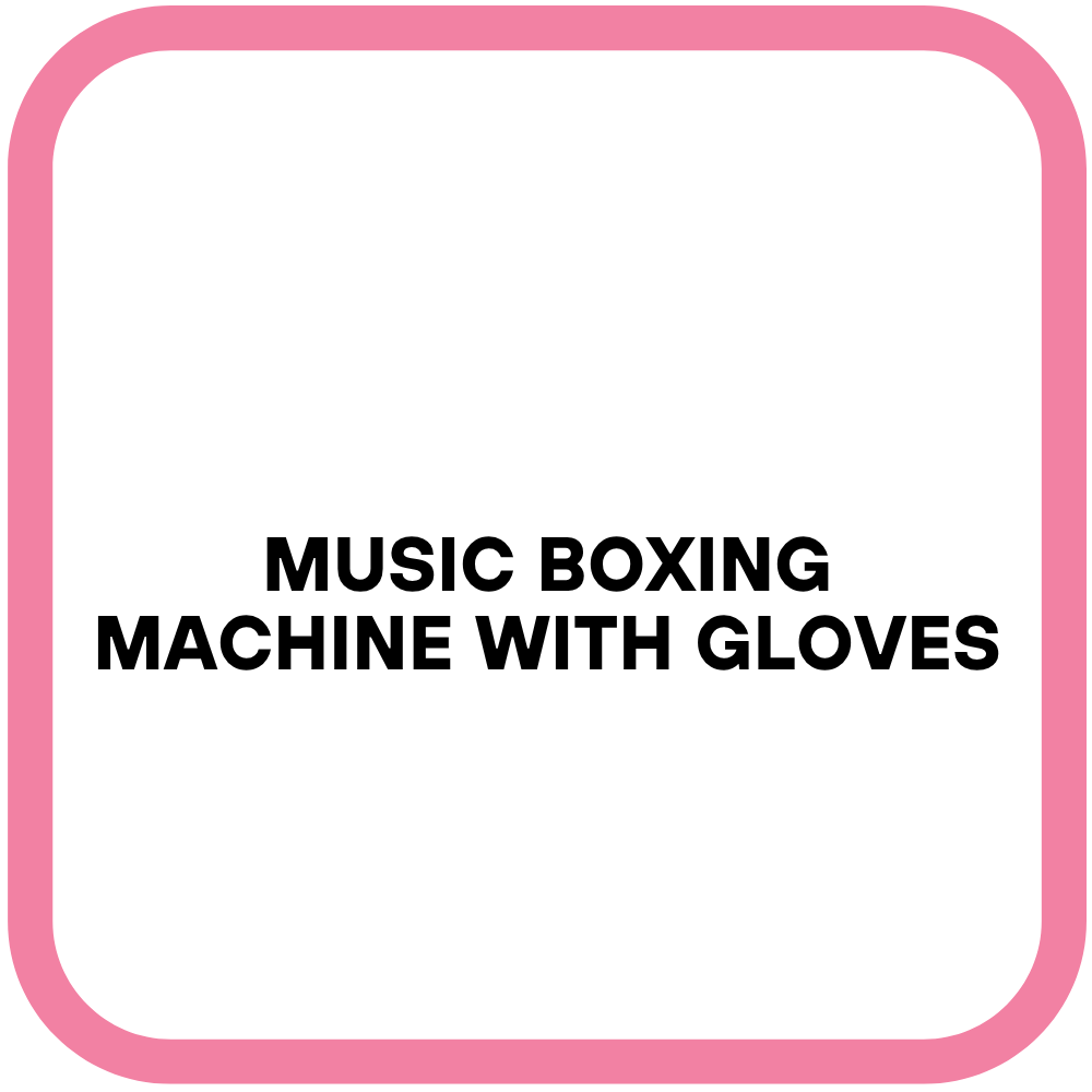 Music Boxing Machine with Gloves