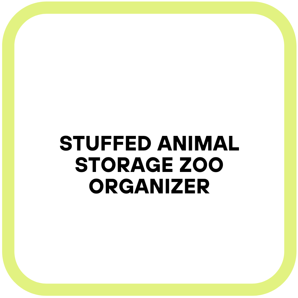 Stuffed Animal Storage Zoo Organizer