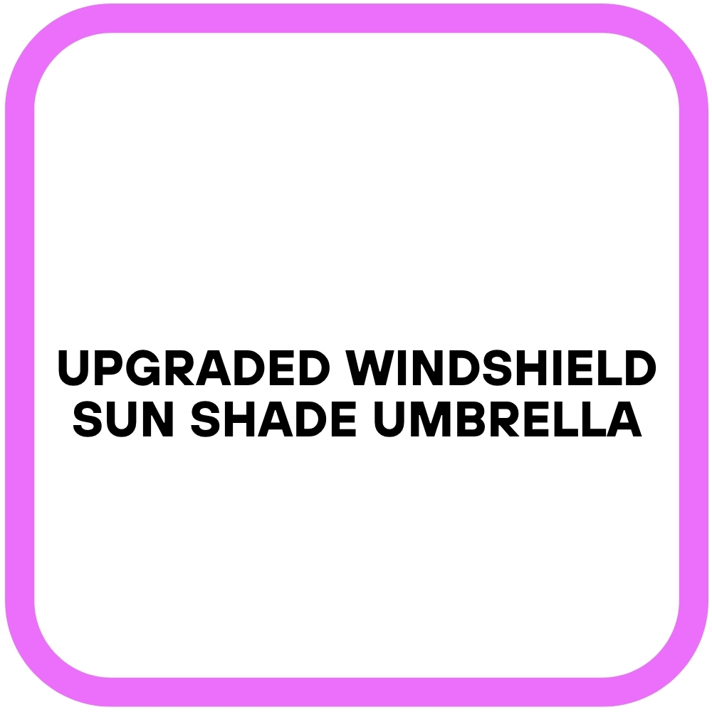 Upgraded Windshield Sun Shade Umbrella