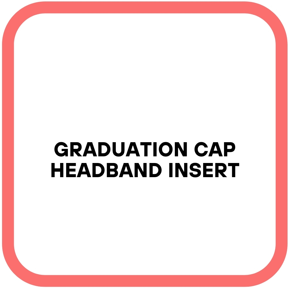 Graduation Cap Headband Insert