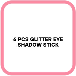 6 Pcs Glitter Eye Shadow Stick
