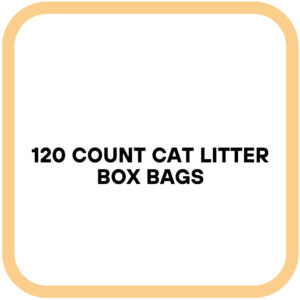 120 Count Cat Litter Box Bags