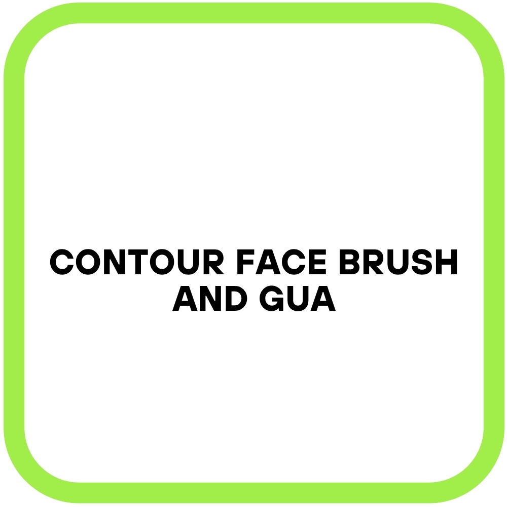 Contour Face Brush and Gua