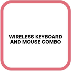 Wireless Keyboard and Mouse Combo