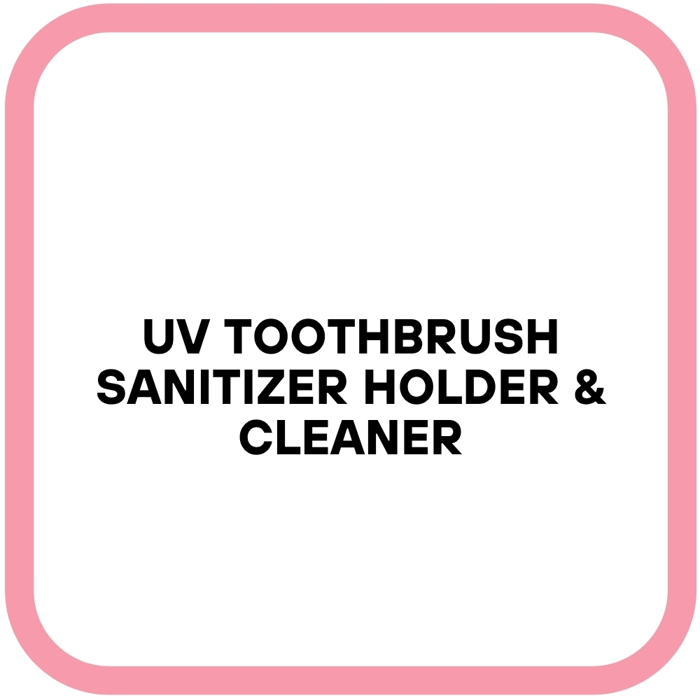 UV Toothbrush Sanitizer Holder & Cleaner