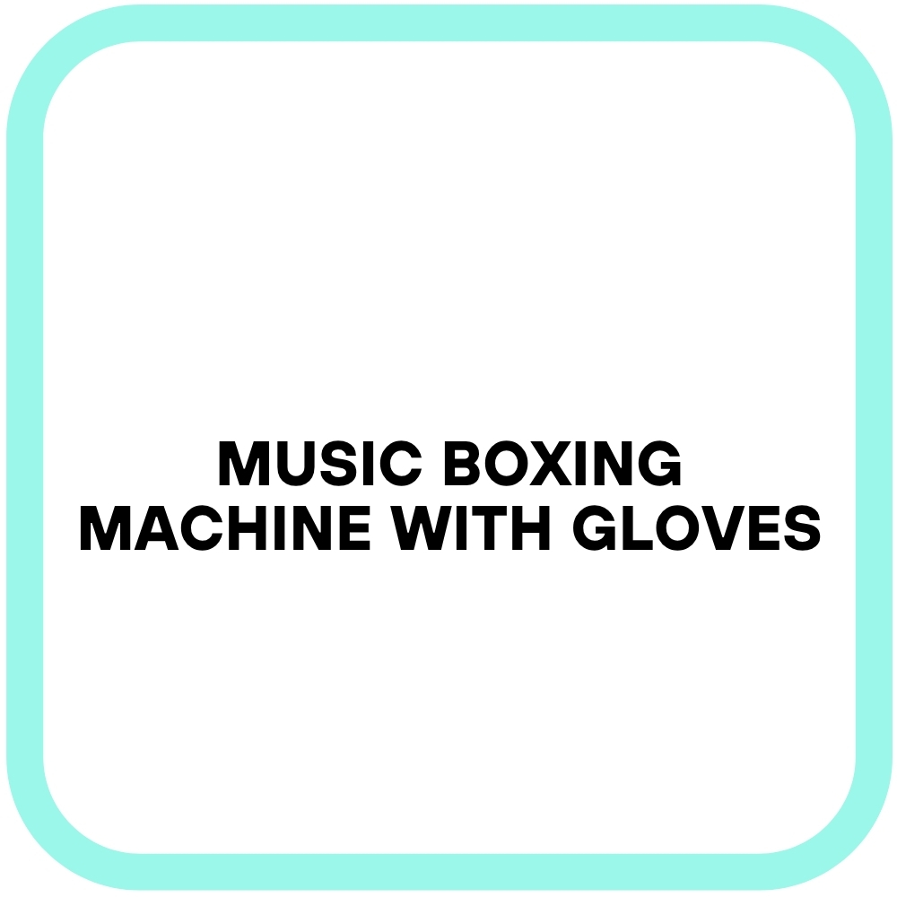 Music Boxing Machine with Gloves