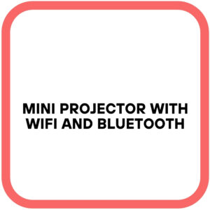 Mini Projector with WiFi and Bluetooth